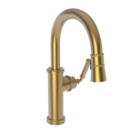 Newport Brass Prep/Bar Pull Down Faucet in Satin Bronze, Pvd 2940-5223-10